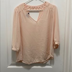 Light pink blouse